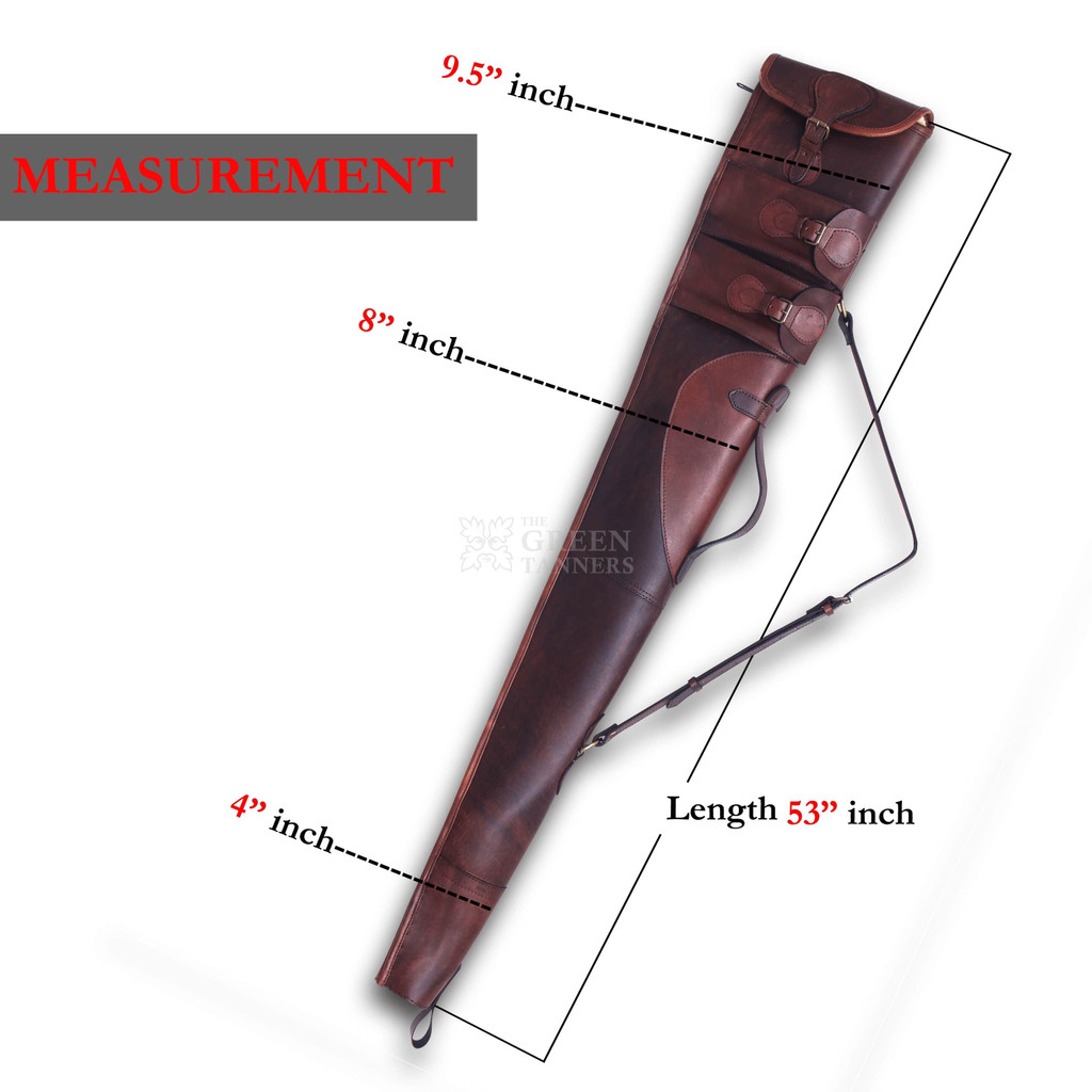 shotgun case, leather shotgun case, shotgun cover, leather shotgun cover, gun cover, premium leather gun cover