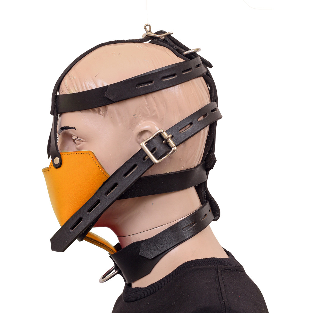 Halloween Full Restraint Muzzle Gag Harness