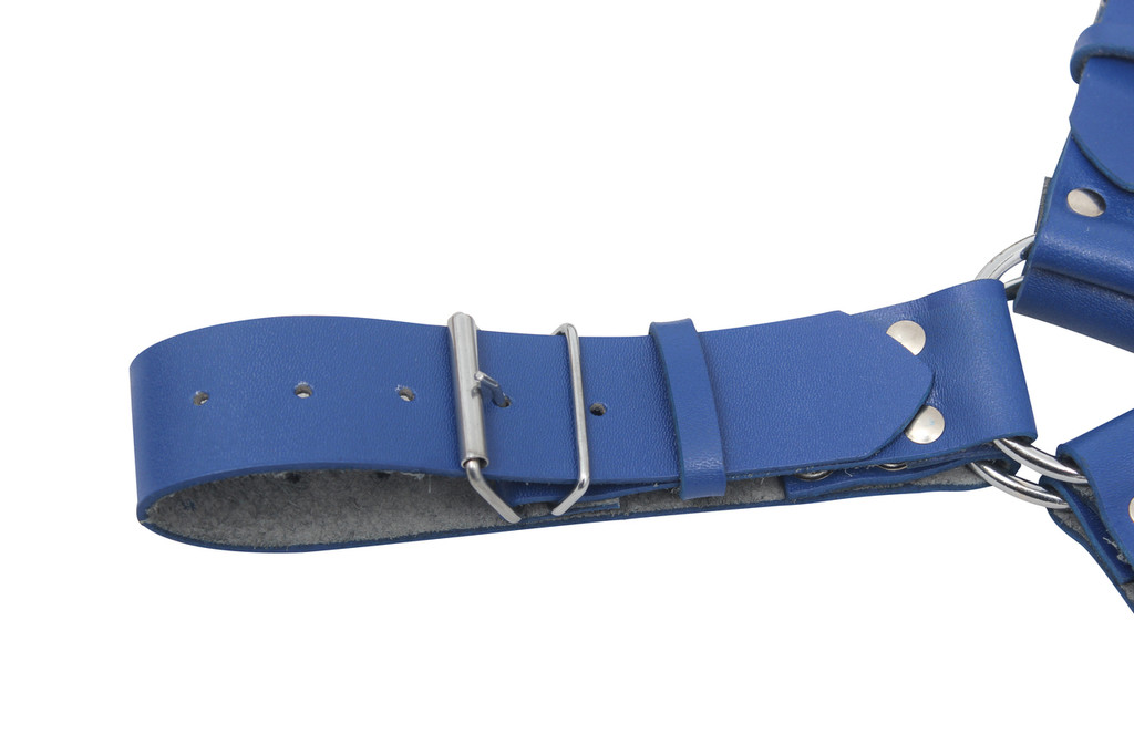 leather bondage chest harness, leather harness
