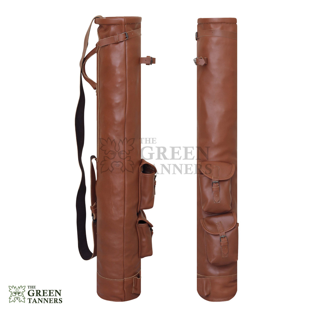 Leather Pencil Golf Bag, Sunday Golf Bag, Golf Pencil Bag, luxury golf bag