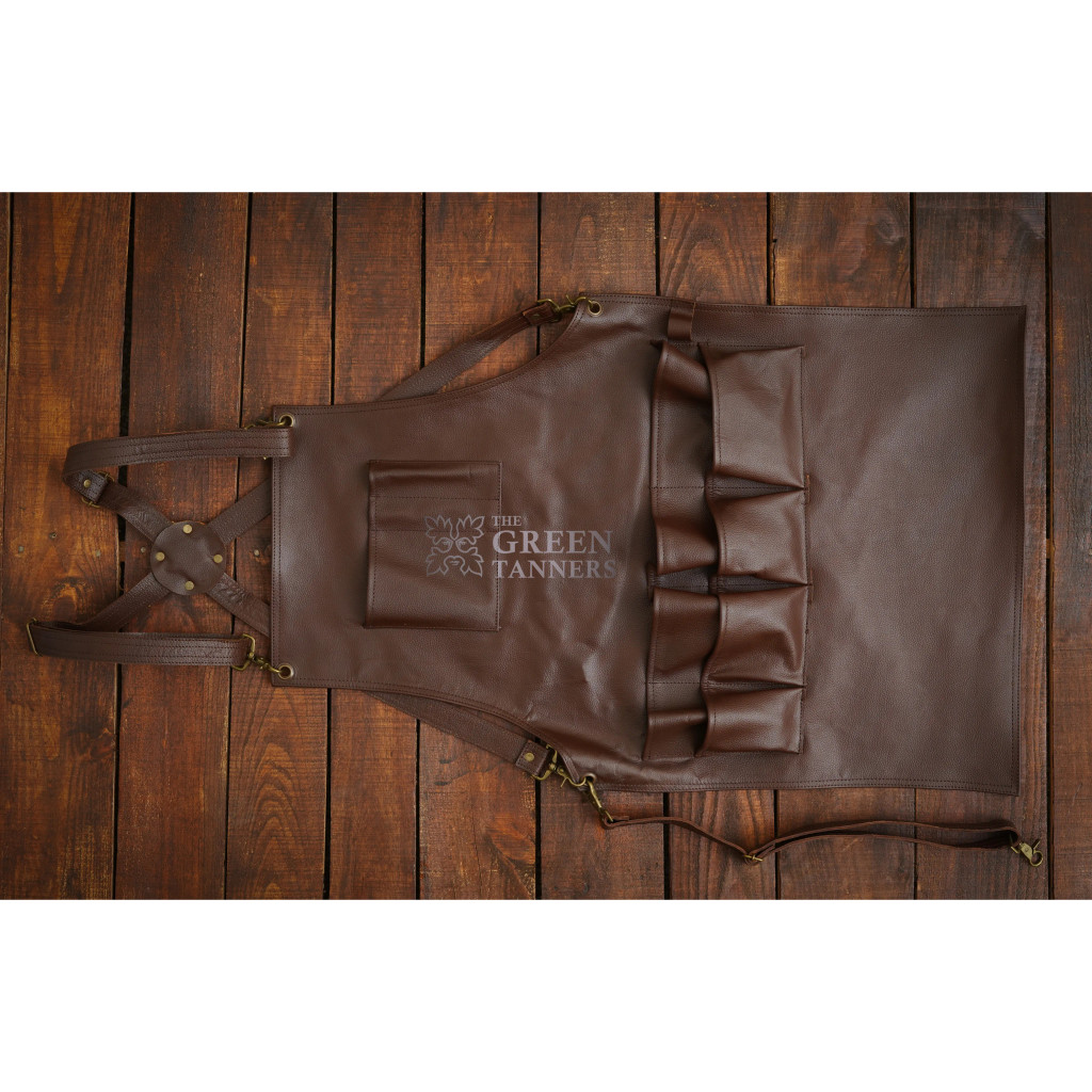 leather carpenters apron
