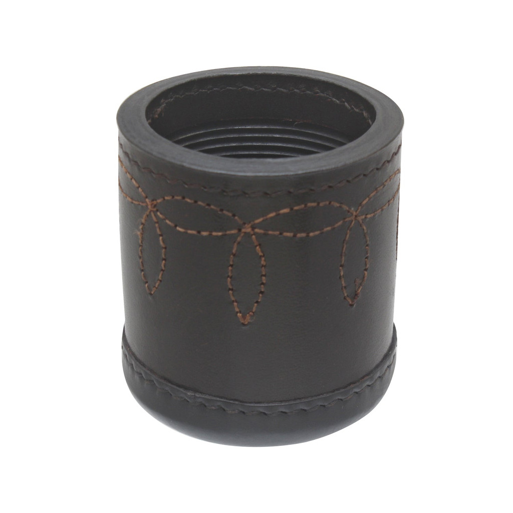 leather dice cup