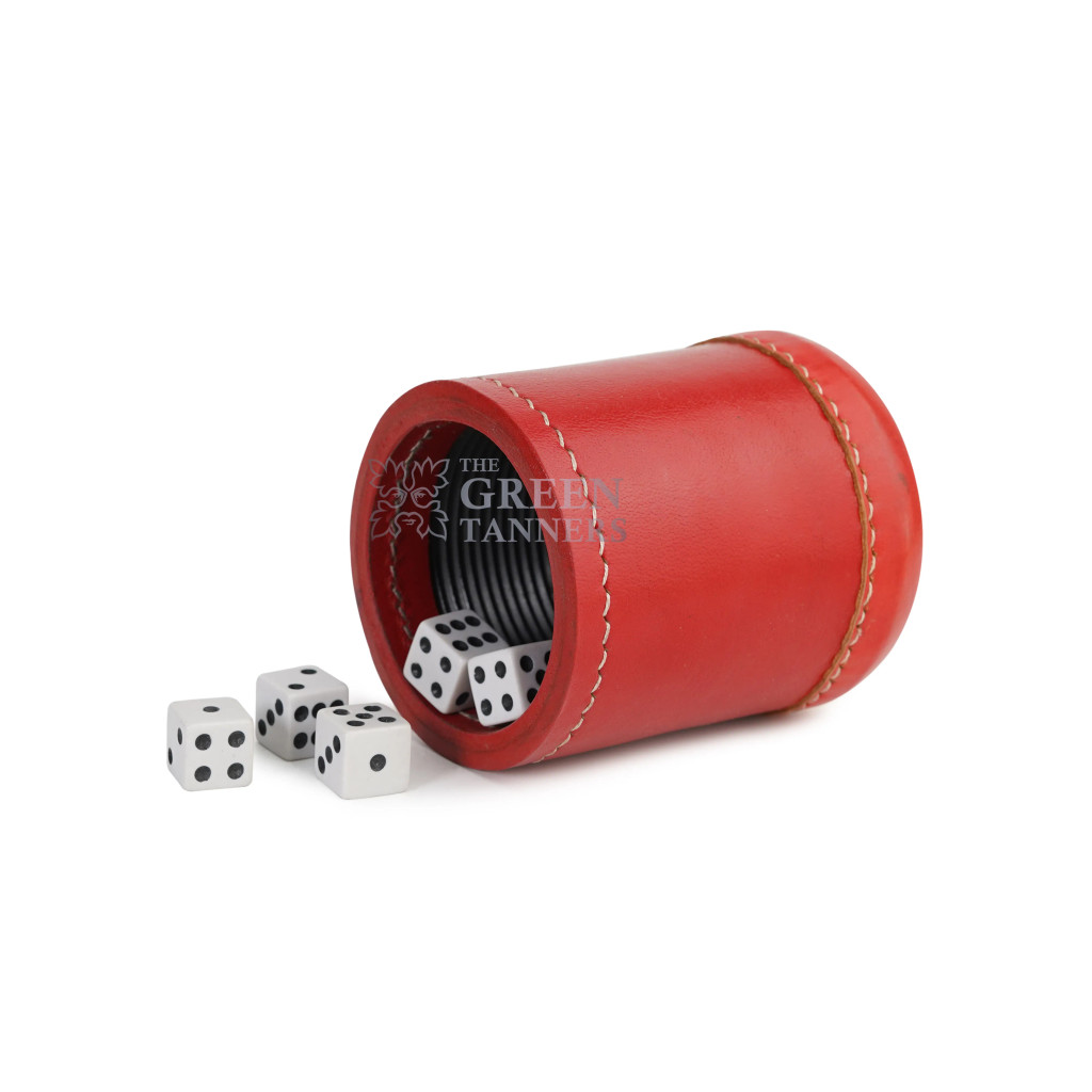 leather dice cup leather dice cup