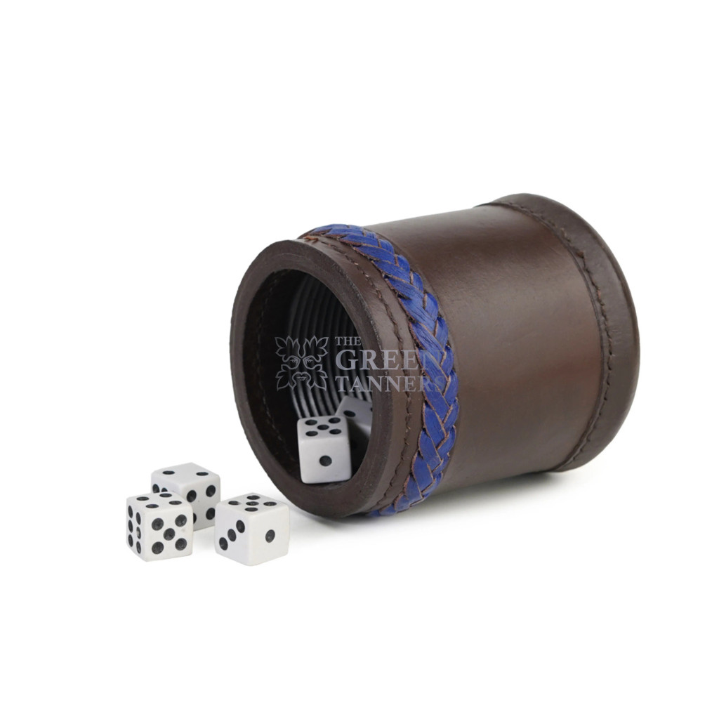 Leather Dice Cups, Brown Dice Cup, Leather Dice Cup,  Dice Shaker, Dice Roller