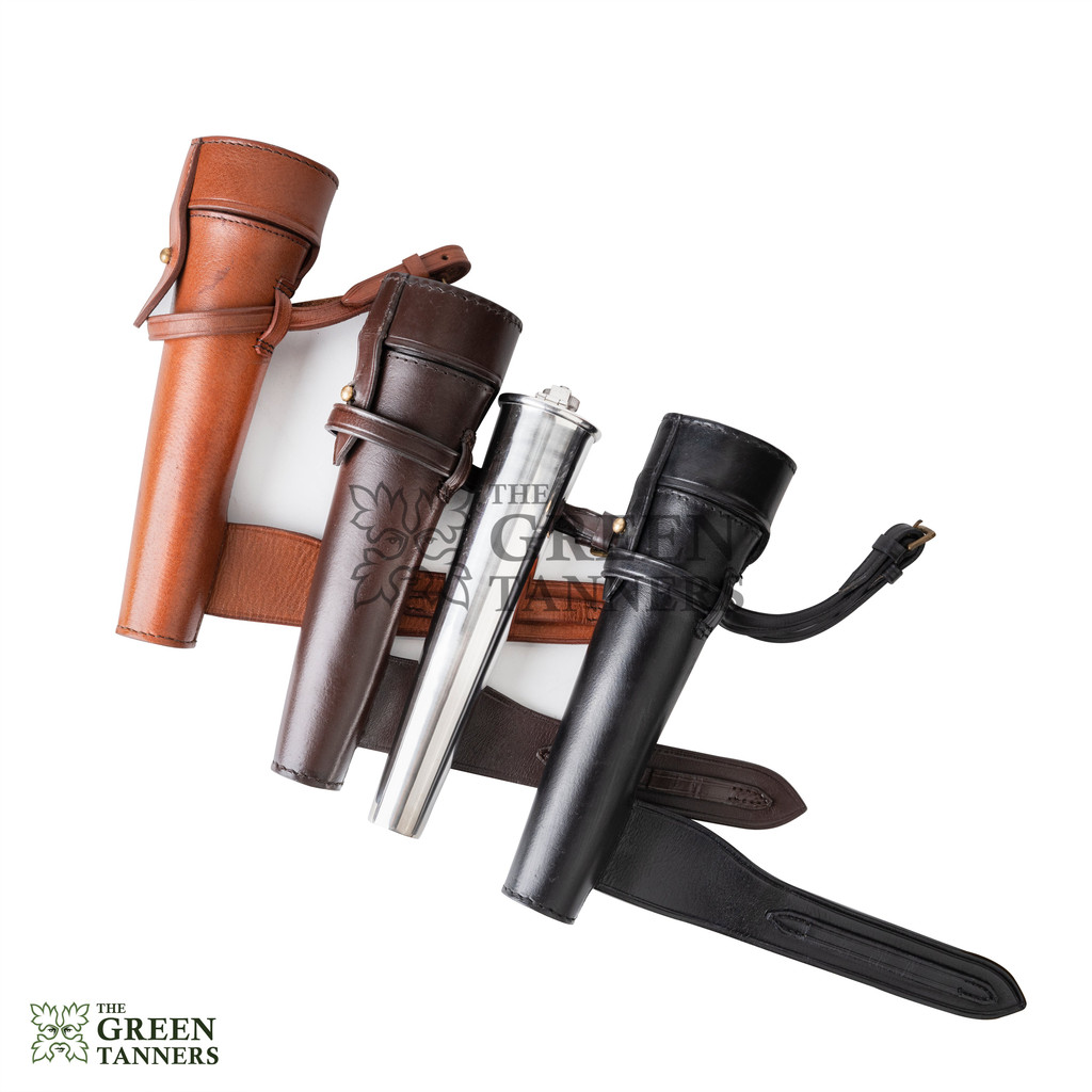 Hunting Flask with Case, Hunting Flask with Leather Case, Hunting Flask Bottle, hunting flask for saddle