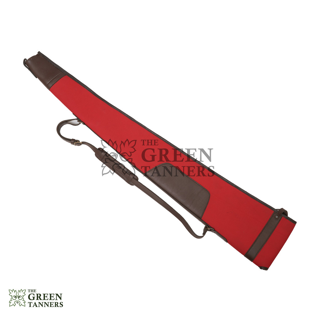 Canvas Leather Slip Case, Shotgun Slip Case, Canvas Slip Cover