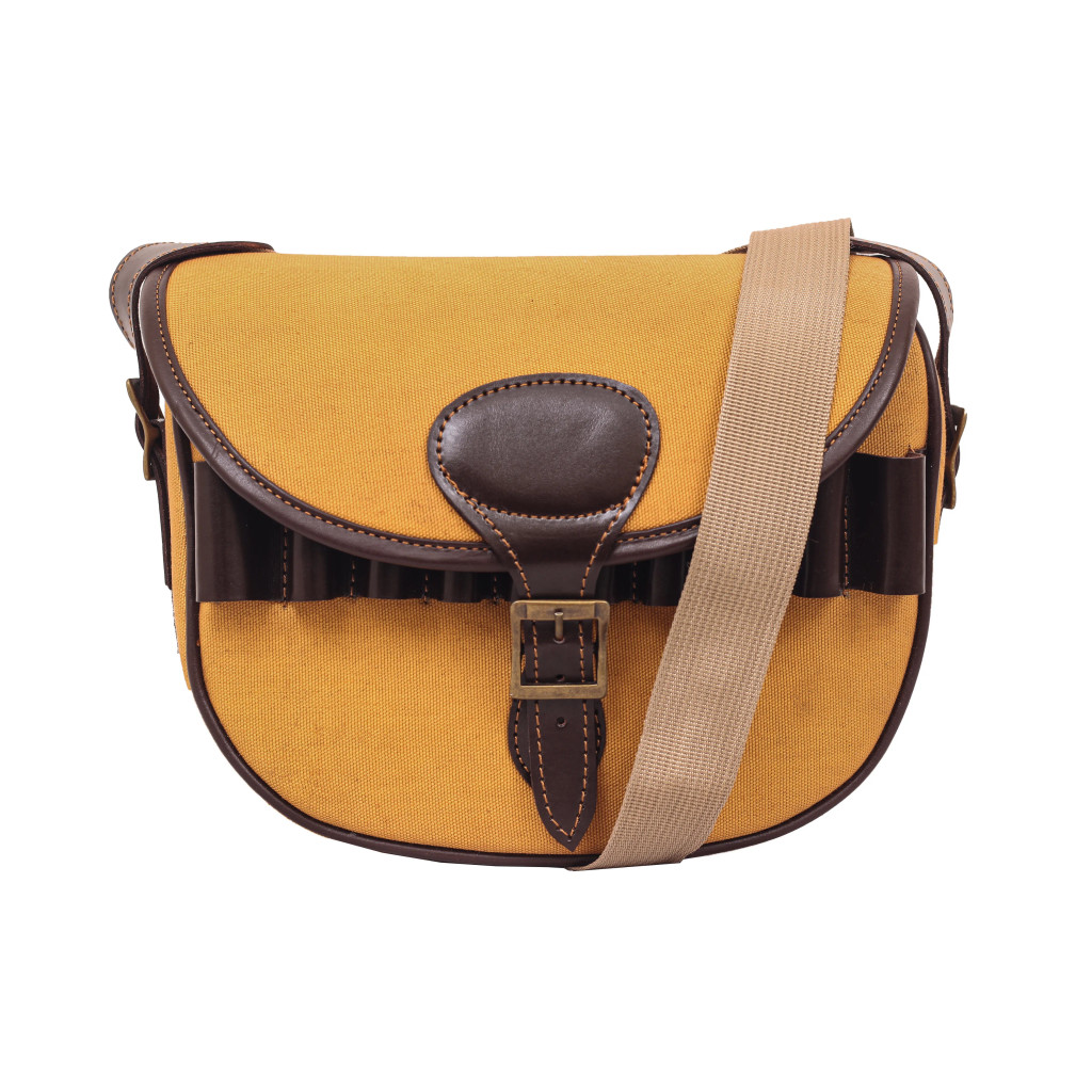 Canvas Leather Bag, Canvas Shooting Bag, Canvas Leather Cartridge Bag, Shotgun Cartridge Bag, cartridge bag