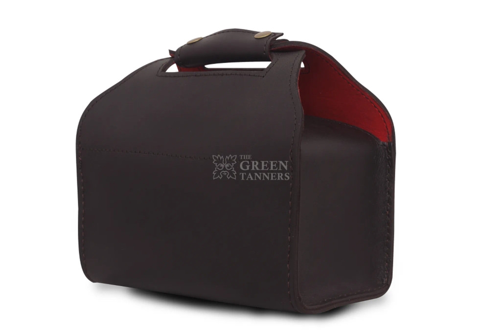 leather Ammo bag, leather cartridge bag, shotgun cartridge holder