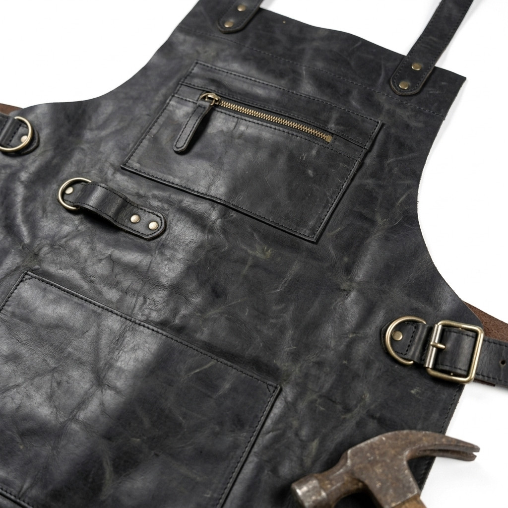 leather welding apron, leather woodwork apron, leather blacksmith apron, leather carpenter apron, leather chef apron, leather butcher apron