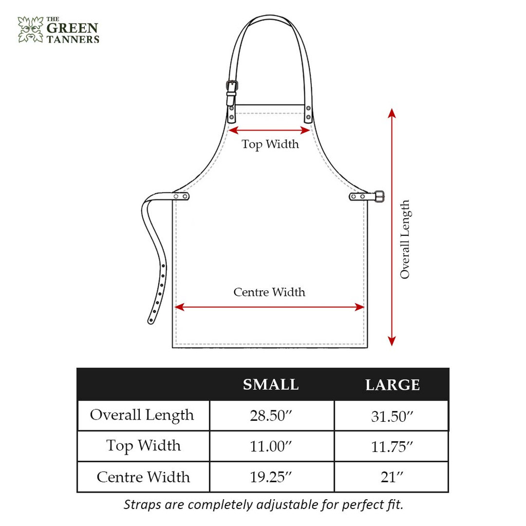 Specification image of Custom Leather Woodworking Apron