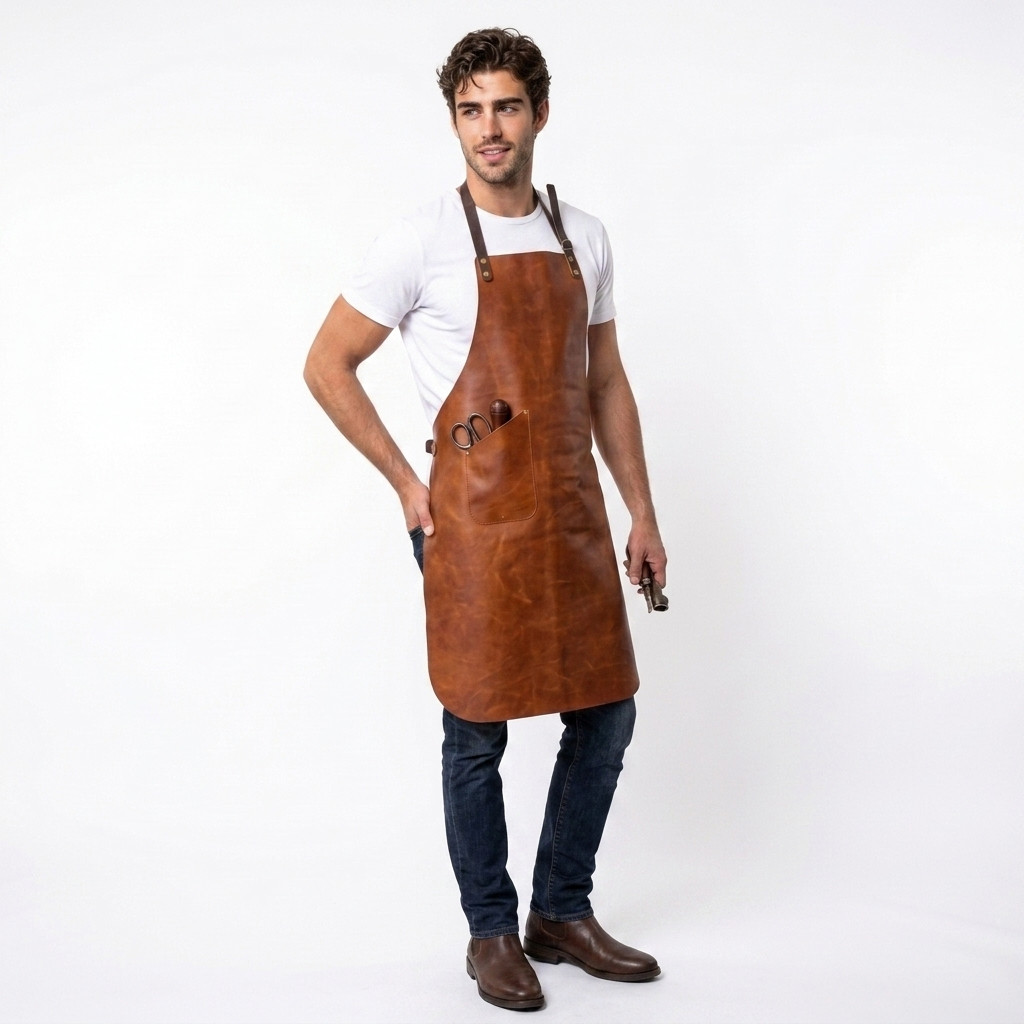 leather welding apron, leather woodwork apron, leather chef apron, leather carpenter apron, chef apron, leather butcher apron