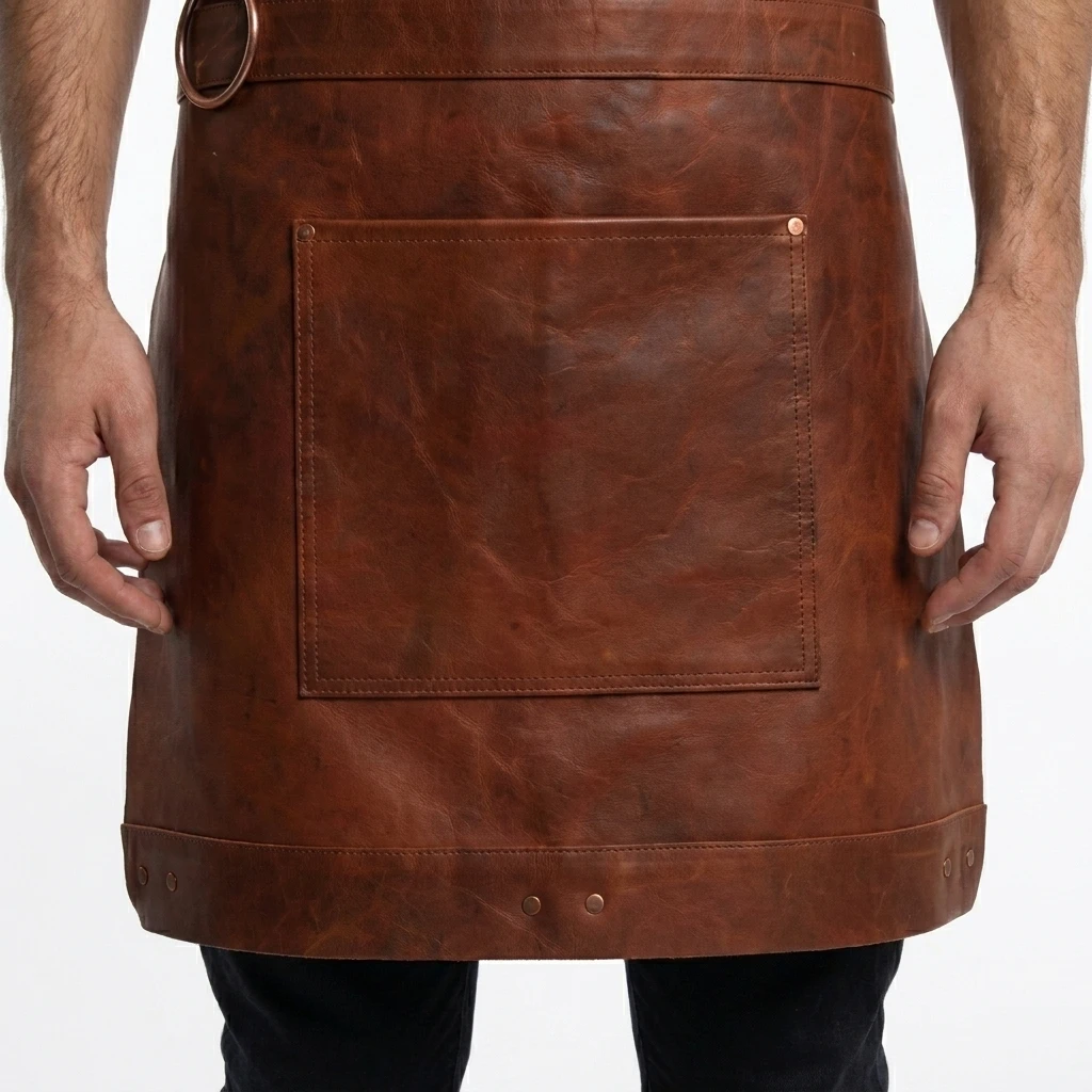leather welding apron, leather woodwork apron, leather chef apron, leather carpenter apron, chef apron, butcher apron