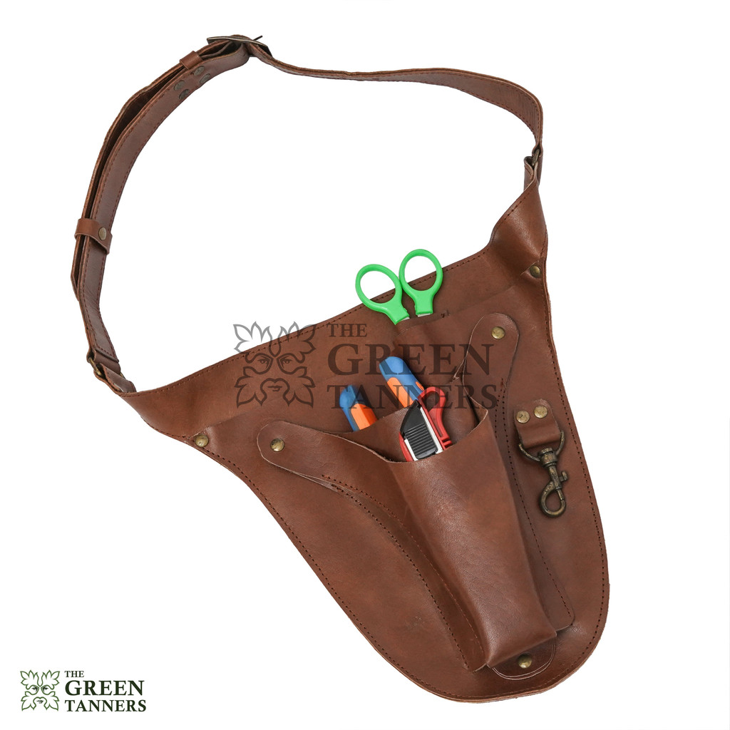 Leather Florist Tool Belt, Leather Florist Belt, leather tool belt