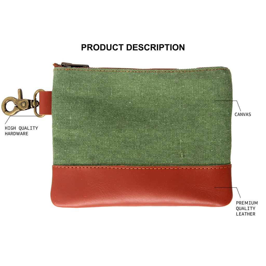 Green Golf Ball Pouch - Product Details