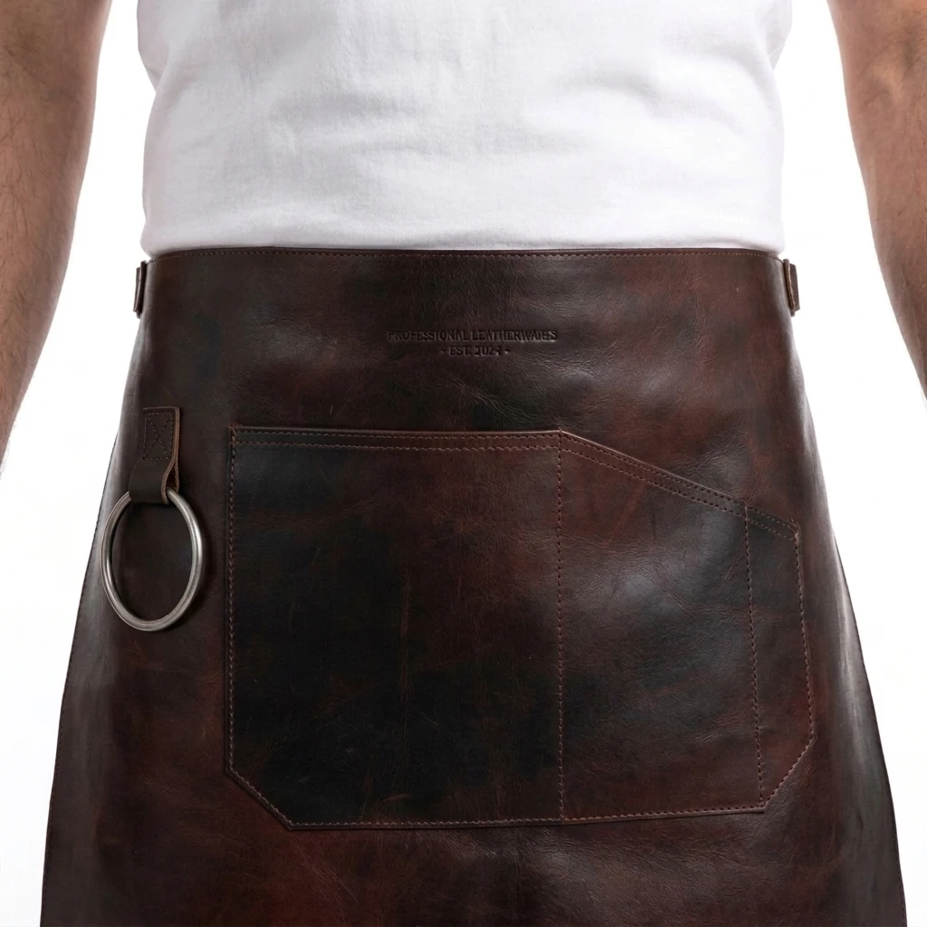 leather apron, leather waist apron, leather bbq waist apron, leather work apron, leather chef apron, leather professional apron, leather bbq apron, leather woodwork apron, leather carpenter apron, chef apron, leather butcher apron