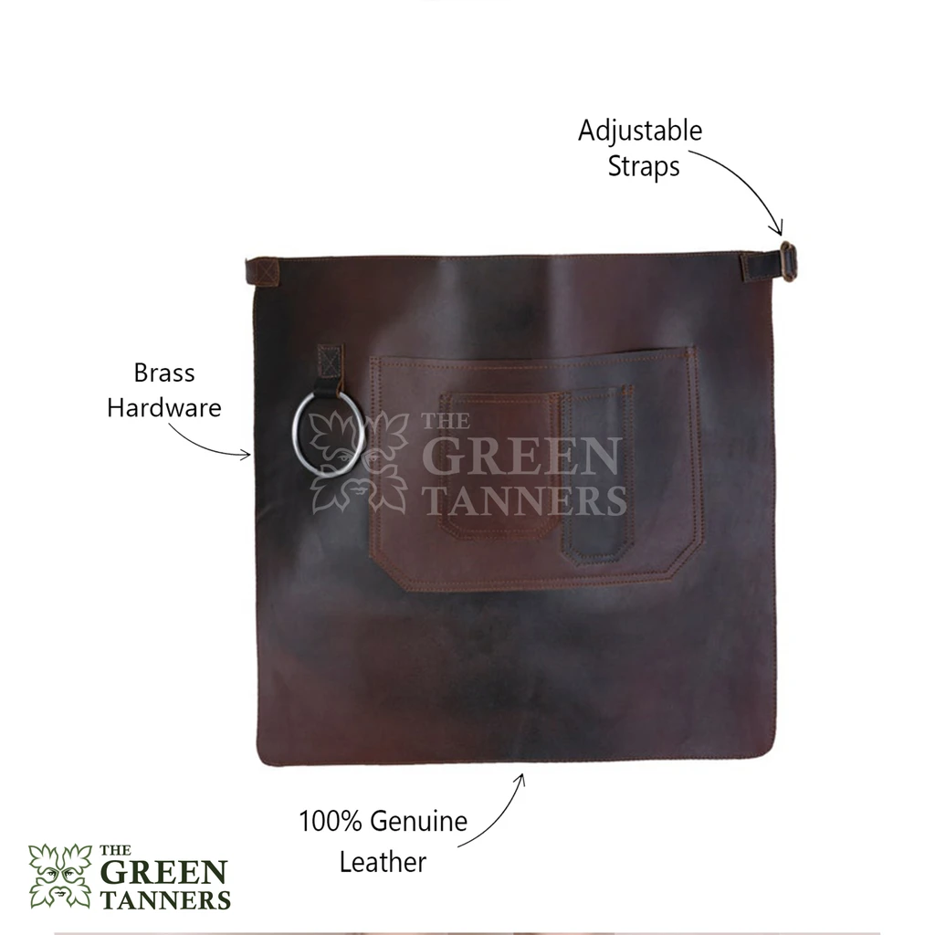 leather apron, leather waist apron, leather bbq waist apron, leather work apron, leather chef apron, leather professional apron