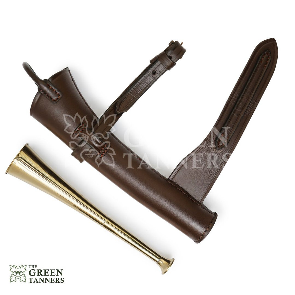 plain brass horn