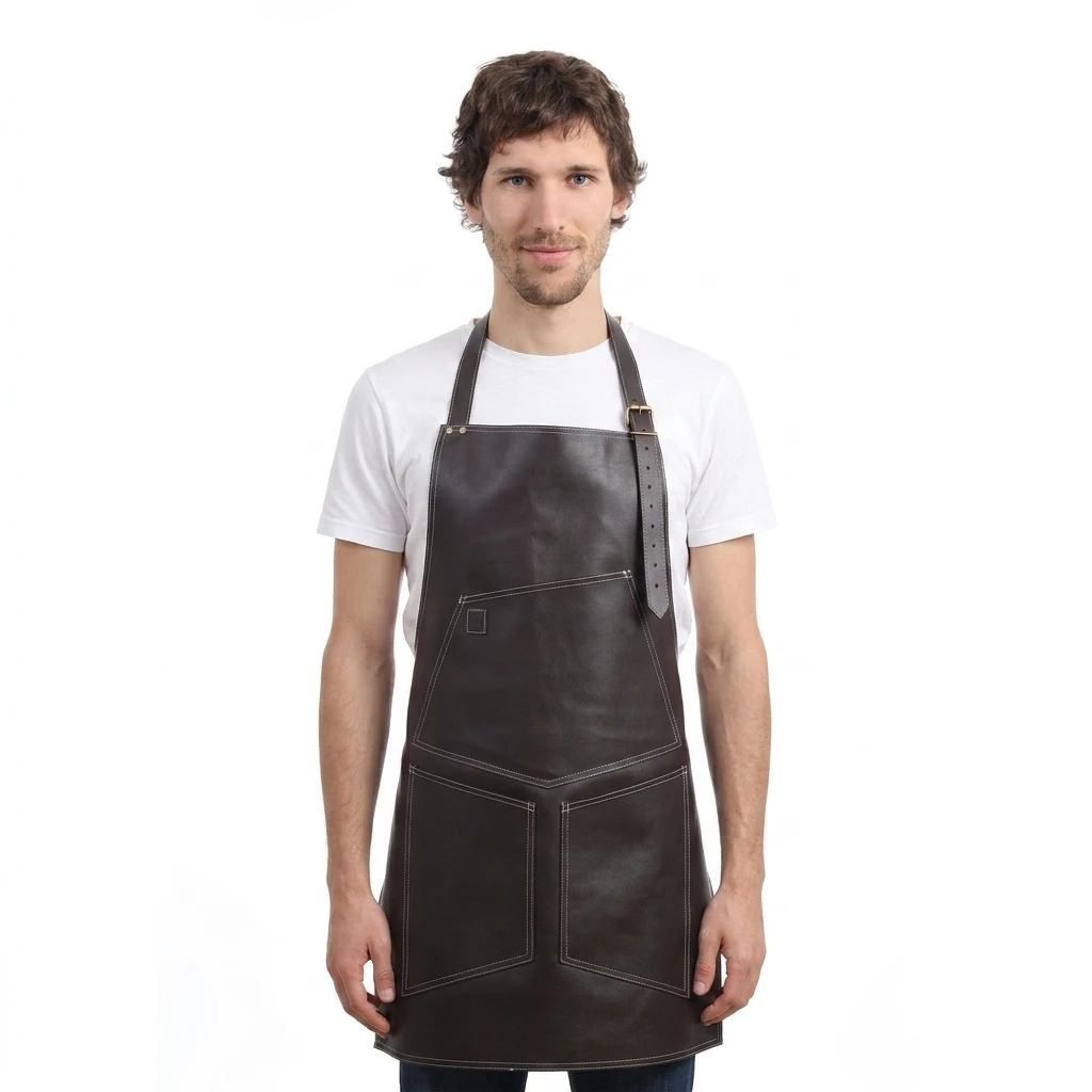 leather welding apron, leather woodwork apron, leather chef apron, leather carpenter apron, chef apron, leather butcher apron
