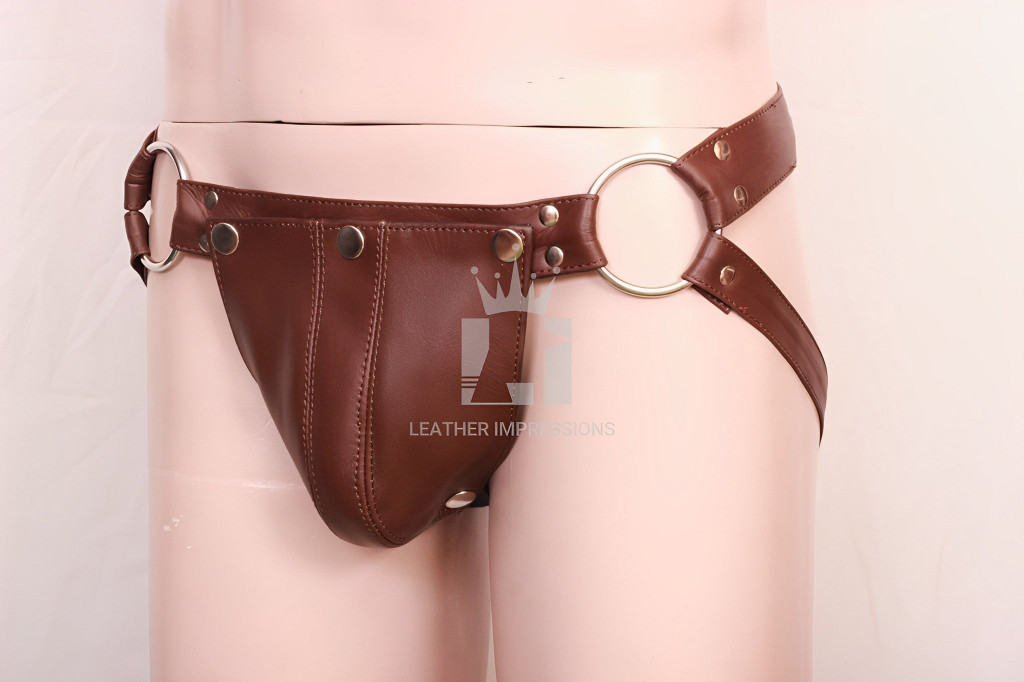 leather jockstrap, leather bondage jockstrap, bdsm jockstrap, leather Bondage underwear, Gay Leather Jockstrap, Gay Jockstrap, Gay Jockstrap Fetish