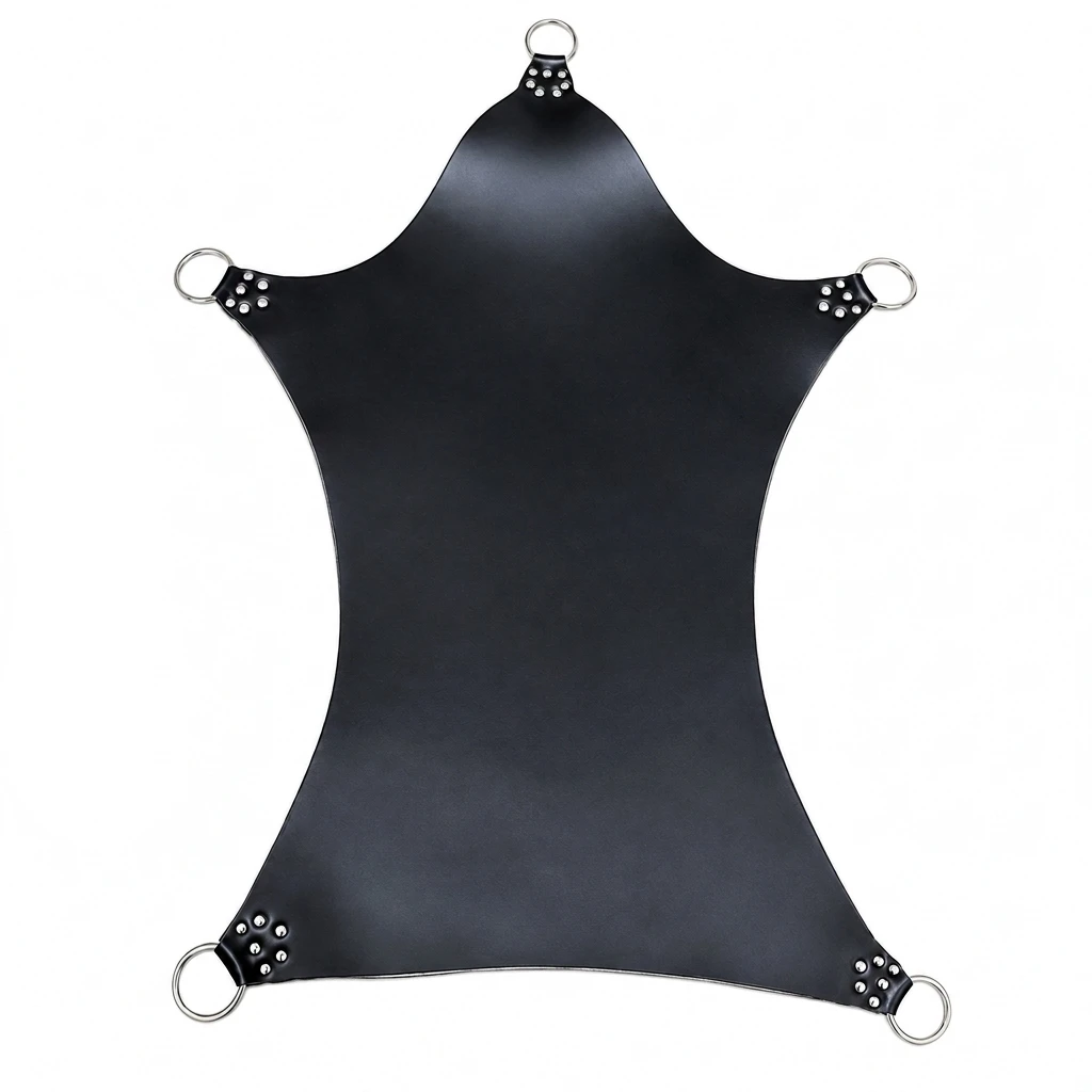 leather gay sex sling, leather sex swing, leather sex sling, leather bondage sex sling