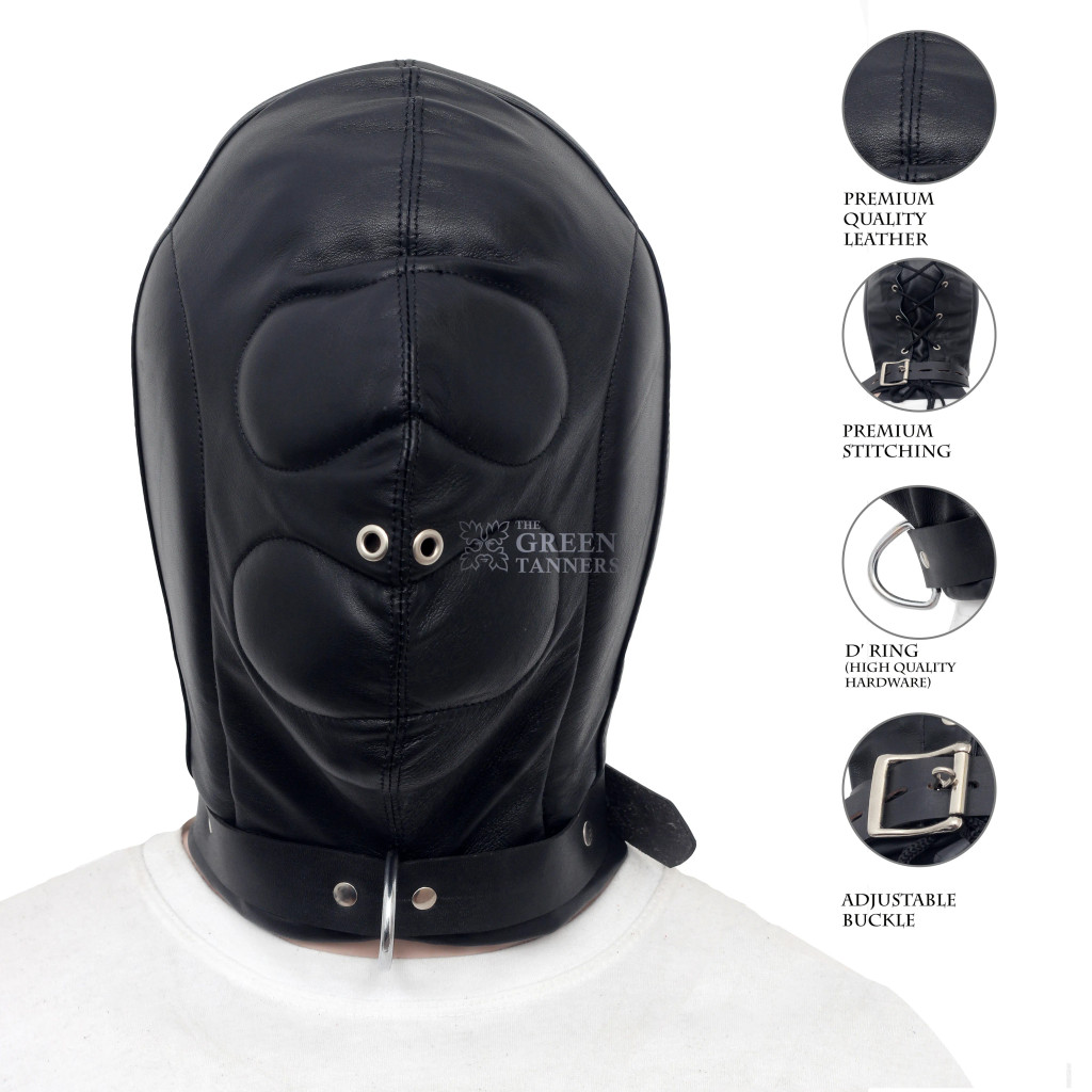 bondage hood, bondagehood, bdsm hoods, bondage hoods, leather bondage hood, bondage hooded, bdsm bondage hood