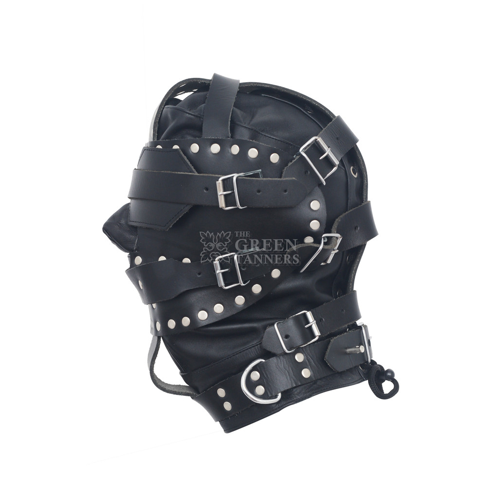 sensory deprivation hood, bondage hoods, sensory deprivation bondage