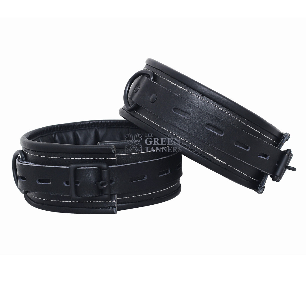 Leather Handcuffs, Leather Bondage Handcuffs, BDSM Handcuffs, Bondage Cuffs, bdsm handcuffs, bondage handcuffs, padded handcuffs, handcuffs bondage