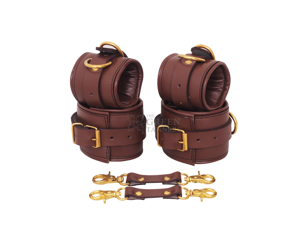 Leather Handcuffs, Leather Bondage Handcuffs, BDSM Handcuffs, Bondage Cuffs, bdsm handcuffs, bondage handcuffs, padded handcuffs, handcuffs bondage