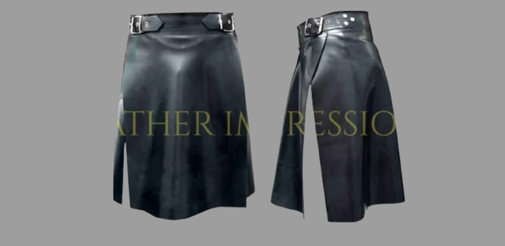 leather kilt, leather kilt for men, mens leather kilt, Gay Kilt, leather gladiator kilt