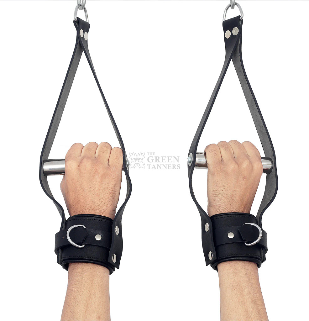 leather suspension cuffs