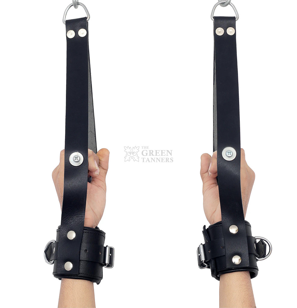 leather suspension cuffs