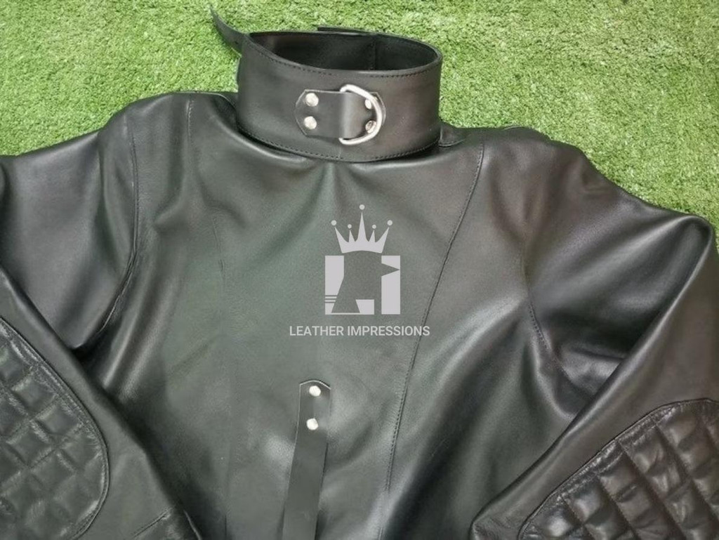  Leather Straitjacket Bondage, Leather Straight Jacket, straight jacket bdsm, leather straitjackets