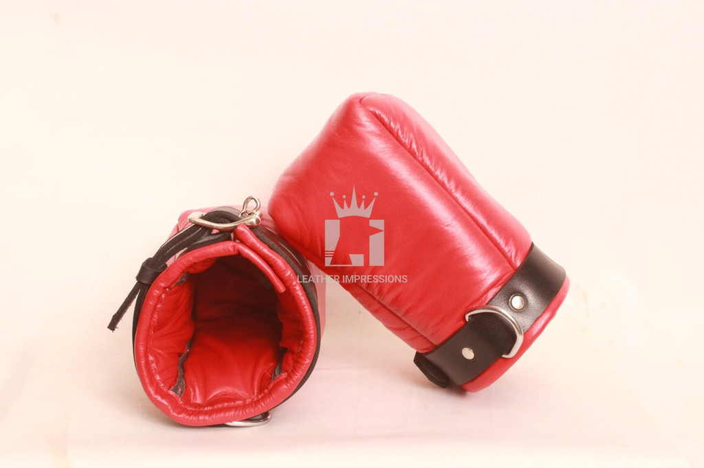 leather mittens