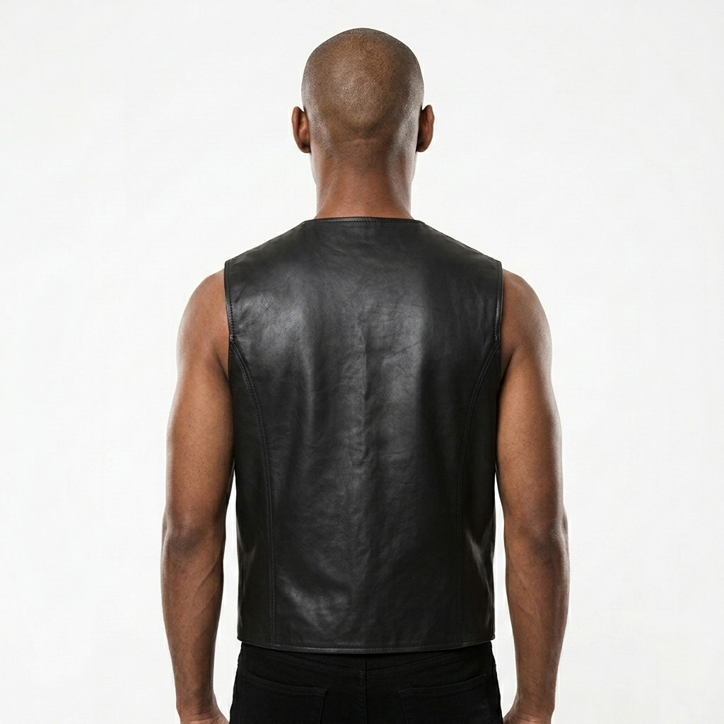 formal leather vest, leather vest, leather fetish vest, mens leather biker vest, men's motorcycle vest, motorcycle leather vest, black leather vest, biker leather waistcoat, leather club vest