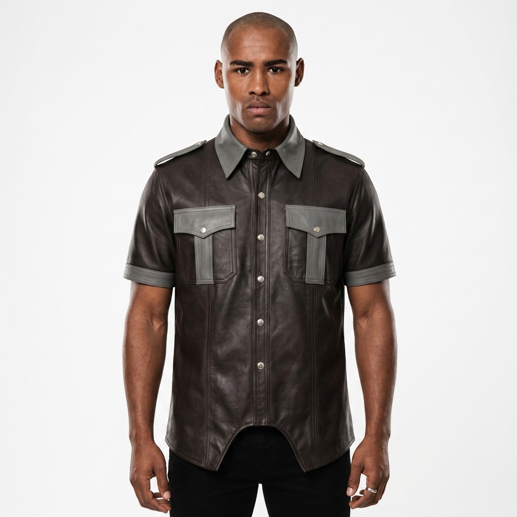 leather shirt, mens leather shirt, leather shirts, leather shirt jacket, black leather shirt, leather shirt mens, leather button up shirt, shirt leather, leather button down shirt, leather shirts for men, mens leather shirts, leather shirt men, black leather mens shirt, leather shirt jacket for men, leather shirts mens, men leather shirt, leather police style shirt, police uniform shirt, western style shirt, short sleeve shirt