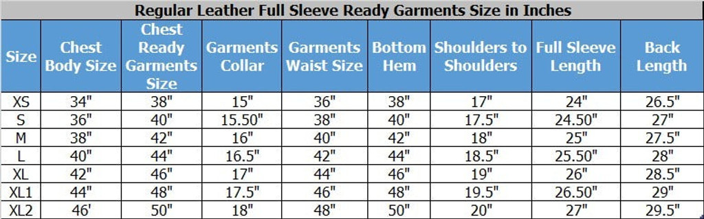Genuine Long Sleeve Leather Shirt