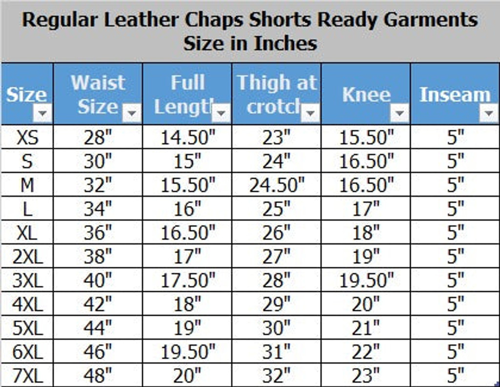 Classic Gay Leather Shorts