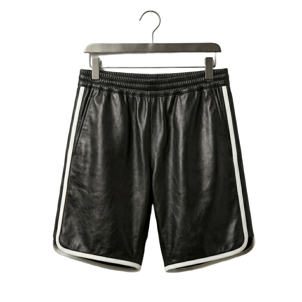 leather shorts, leather shorts bondage, leather shorts bdsm, leather gay shorts, gay leather shorts