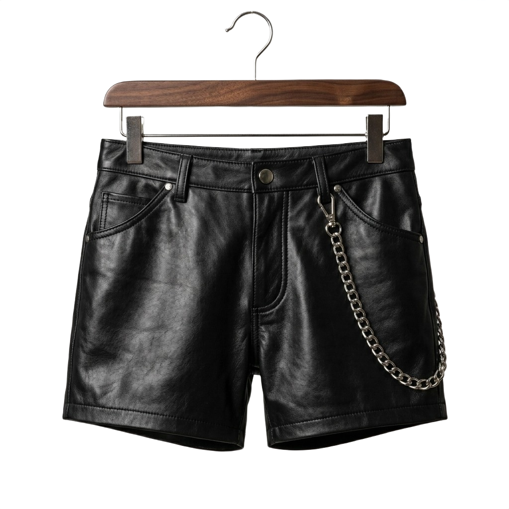 leather shorts, leather shorts bondage, leather shorts bdsm, leather gay shorts, gay leather shorts