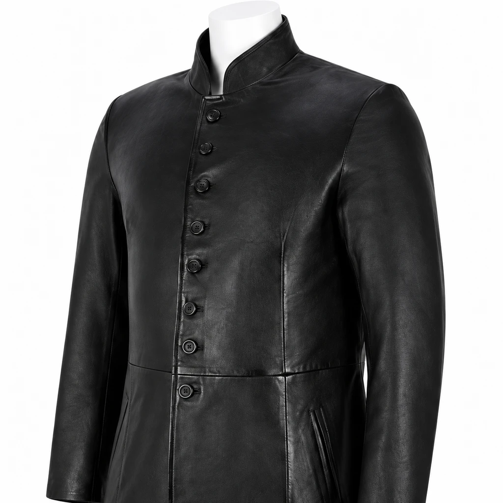 Leather coat, Leather blazer, Leather long coat, Leather trench coat, Leather long coat, Leather overcoat, genuine Leather coat, cowhide Leather coat