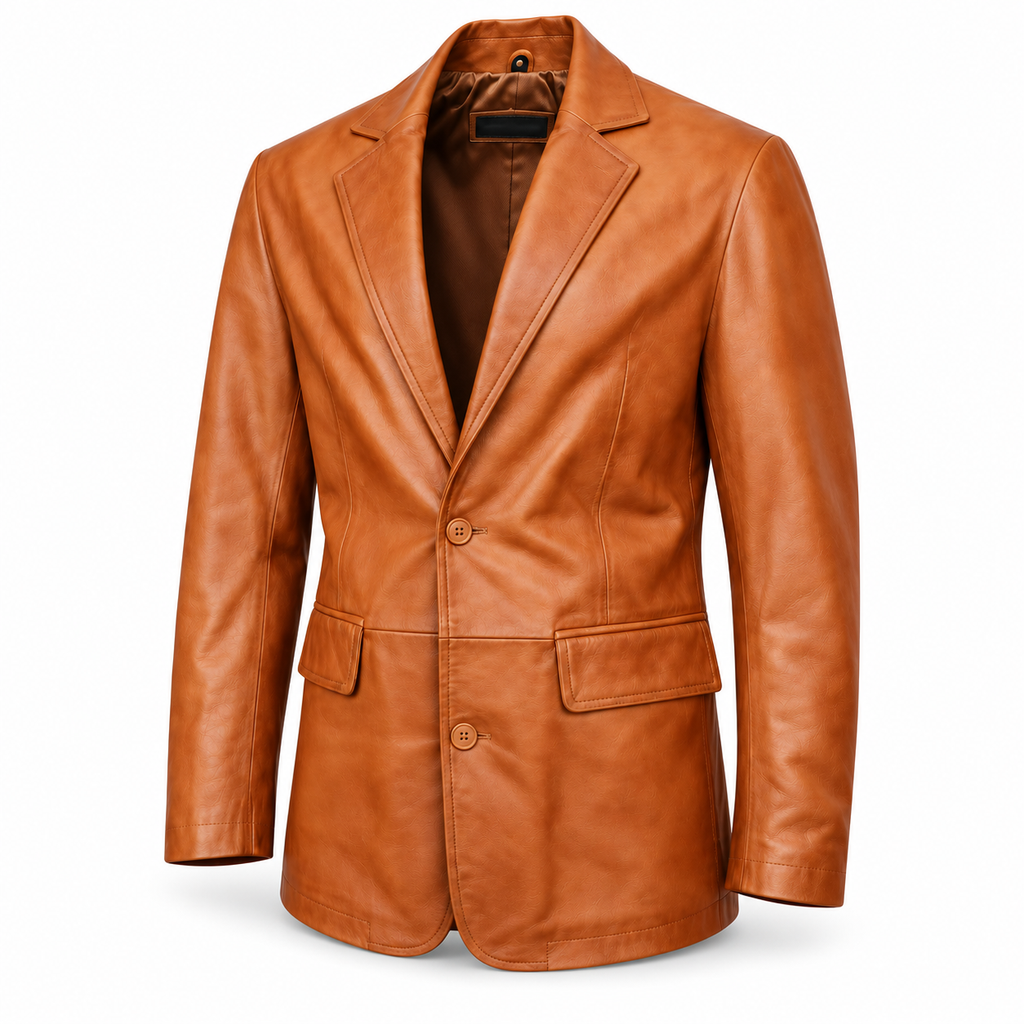 Leather coat, Leather blazer, Leather long coat, Leather trench coat, Leather long coat, Leather overcoat, genuine Leather coat, cowhide Leather coat
