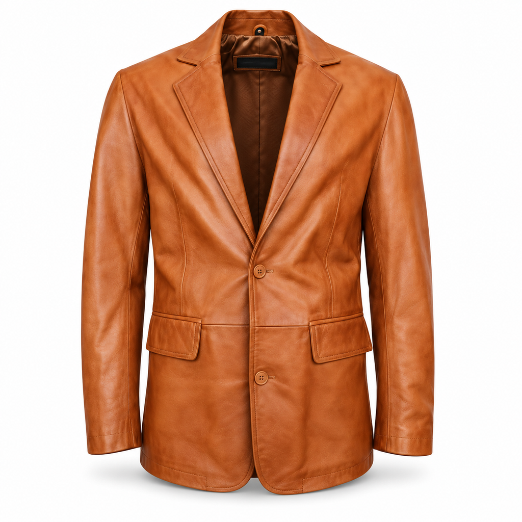 Leather coat, Leather blazer, Leather long coat, Leather trench coat, Leather long coat, Leather overcoat, genuine Leather coat, cowhide Leather coat