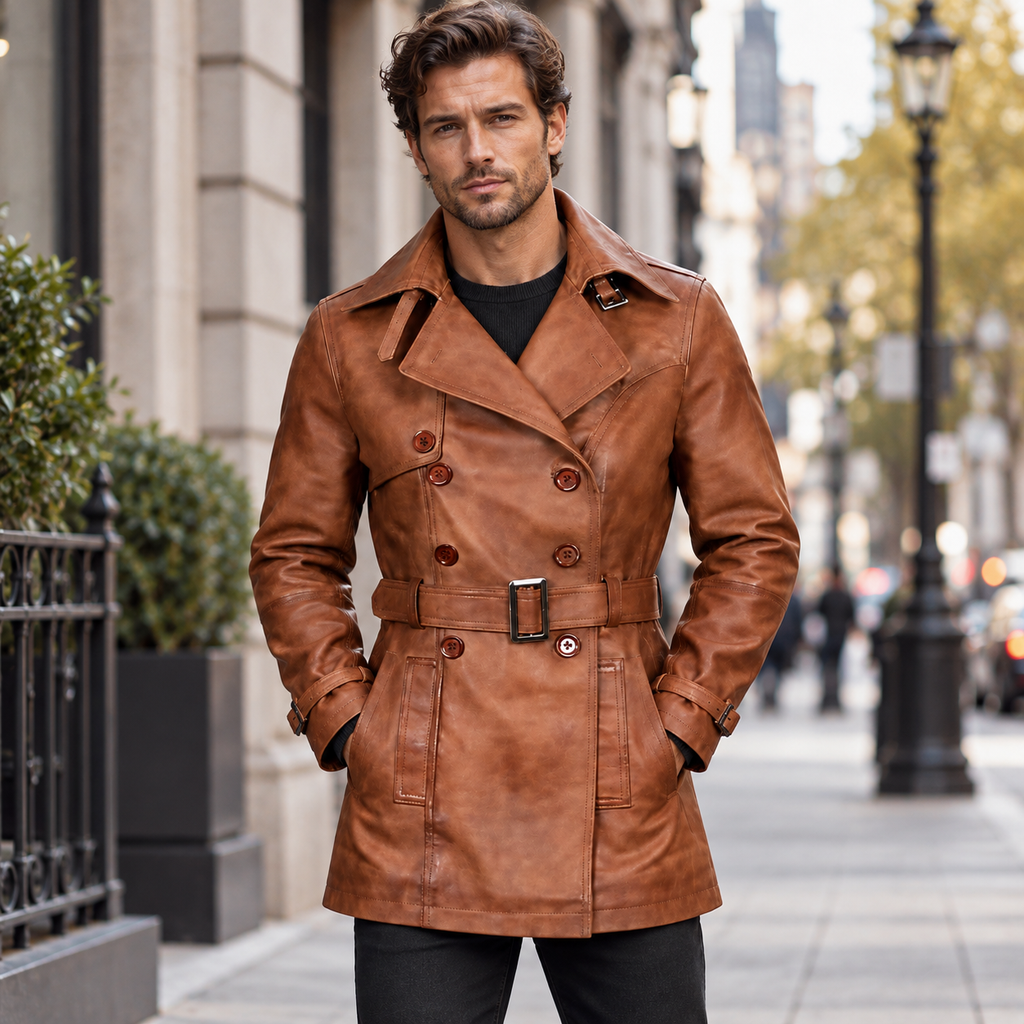 Leather coat, Leather blazer, Leather  jacket, Leather trench jacket, long coat, Leather trench coat, Leather long coat, Leather overcoat, genuine Leather coat, cowhide Leather coat