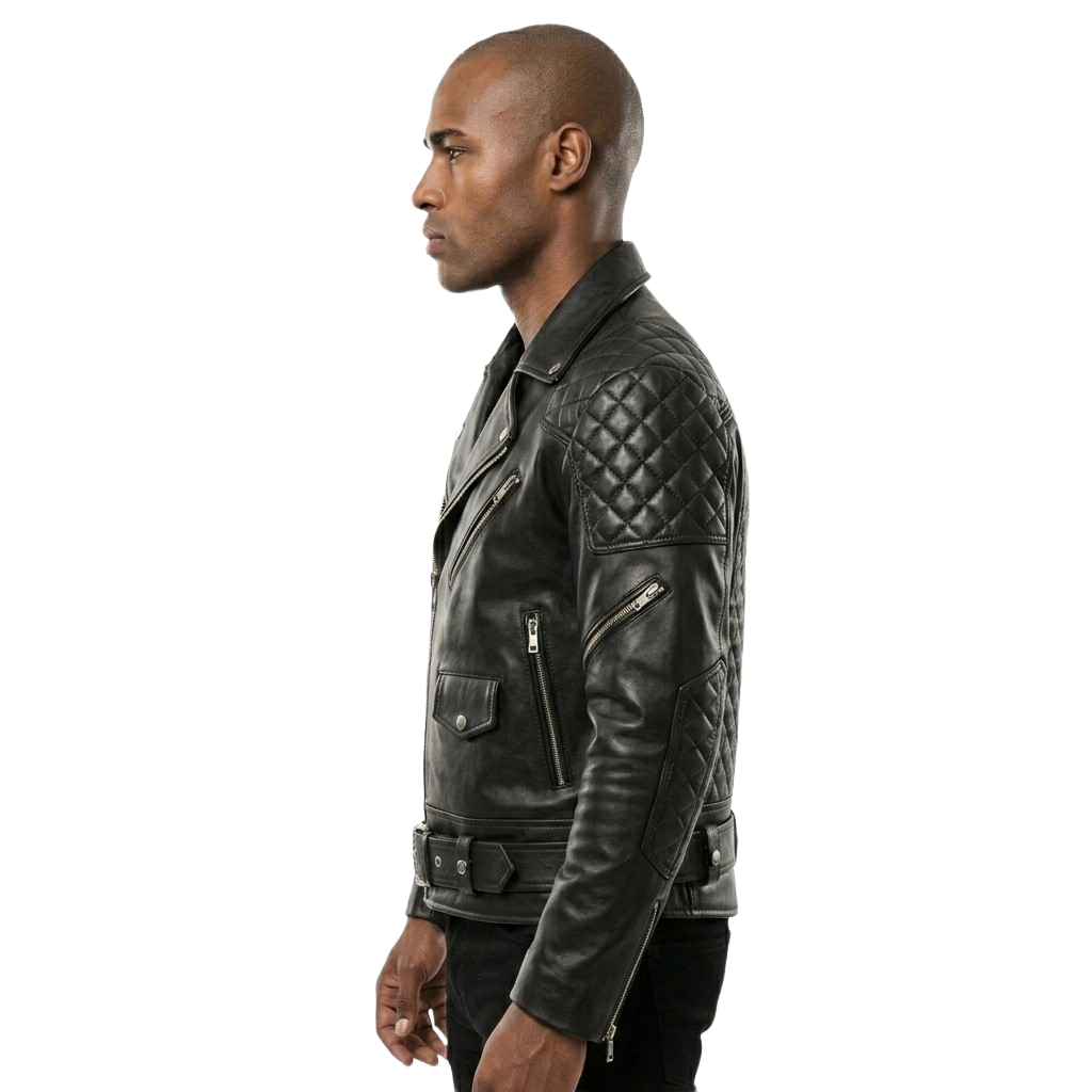 leather jacket, leather zipper jacket, genuine leather jacket, leather biker jacket