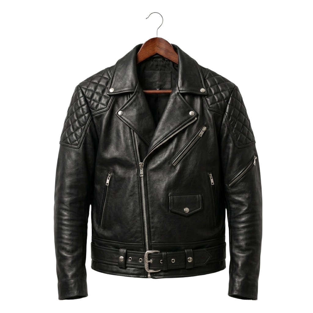 leather jacket, leather zipper jacket, genuine leather jacket, leather biker jacket