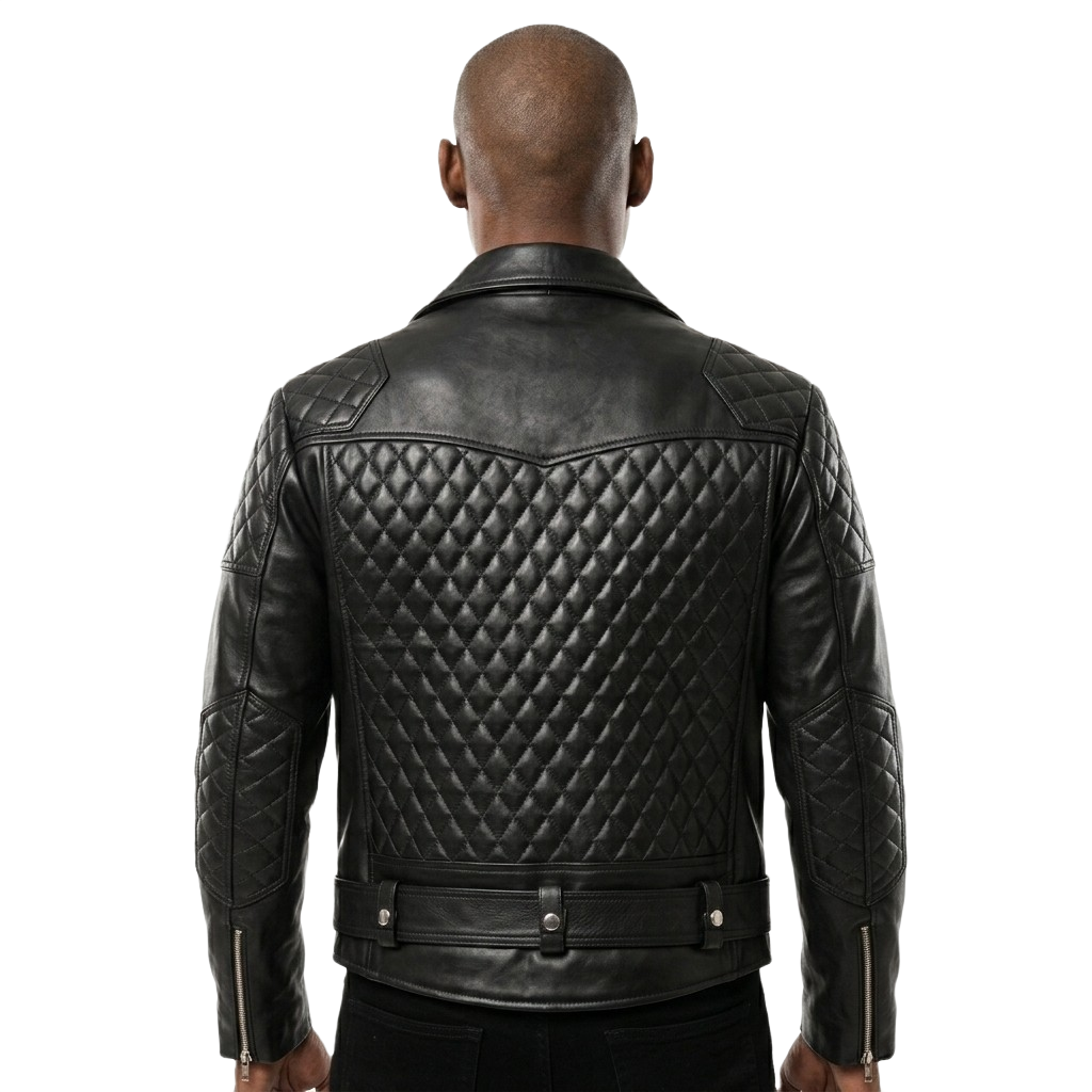 leather jacket, leather zipper jacket, genuine leather jacket, leather biker jacket