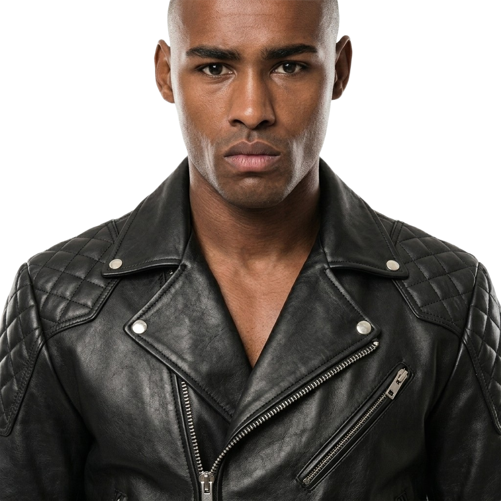 leather jacket, leather zipper jacket, genuine leather jacket, leather biker jacket