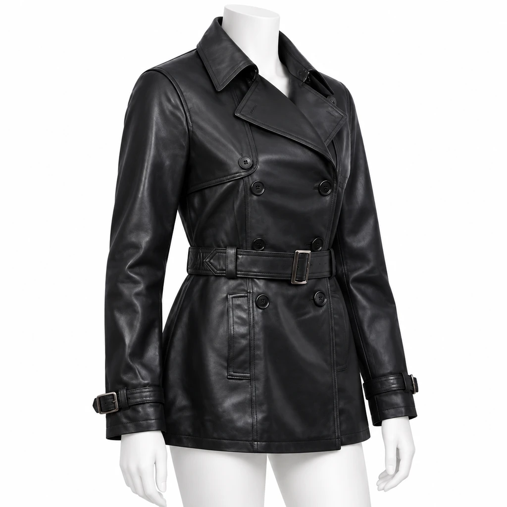 Leather coat, Leather blazer, Leather long coat, Leather trench coat, Leather long coat, Leather overcoat, genuine Leather coat, cowhide Leather coat