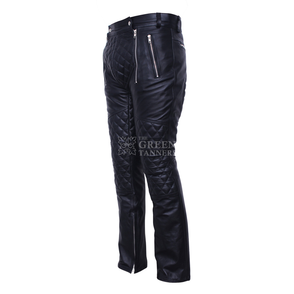 Male Bondage Pants​ - Side angle View