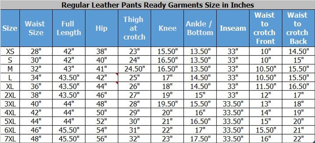 Leather Gay Two Way Zipper Pants for Men